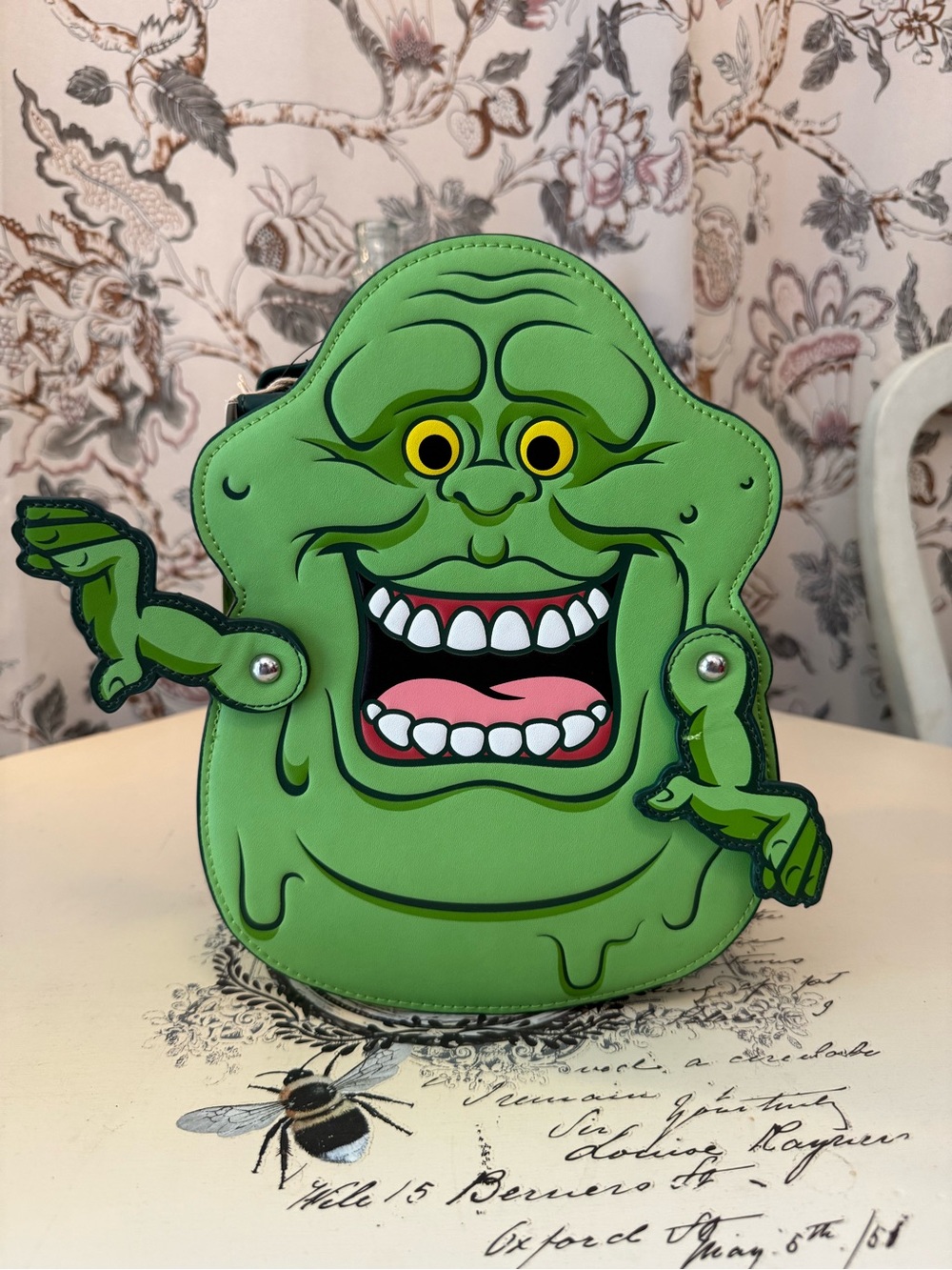 Loungefly | Ghostbusters Slimer Convertible backpack - Picture 8 of 11